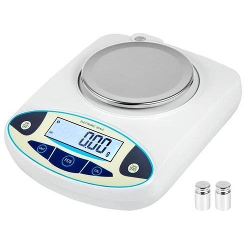 Precisie Schaal 3000G X 0.01G/500GX0.01G Precisie Weegschaal, Elektronische apparatuur, Weegschalen