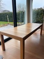 Eiken eettafel 120-240 x 95, Huis en Inrichting, Tafels | Eettafels, Ophalen, Gebruikt