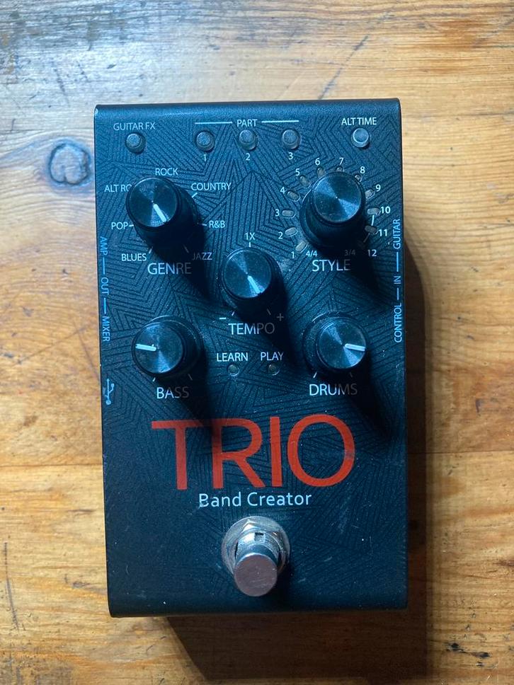 Digitech Trio Band Creator - band in a box, Muziek en Instrumenten, Effecten, Zo goed als nieuw, Ophalen of Verzenden