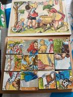 retro blokken puzzel, Ophalen, Gebruikt