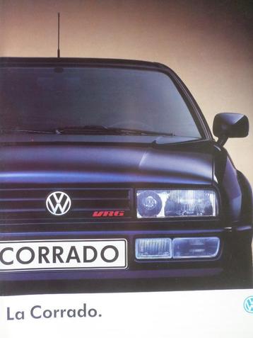 1991 Volkswagen VW Corrado 1.8 & 2.9 VR6 Brochure - FRANS beschikbaar voor biedingen