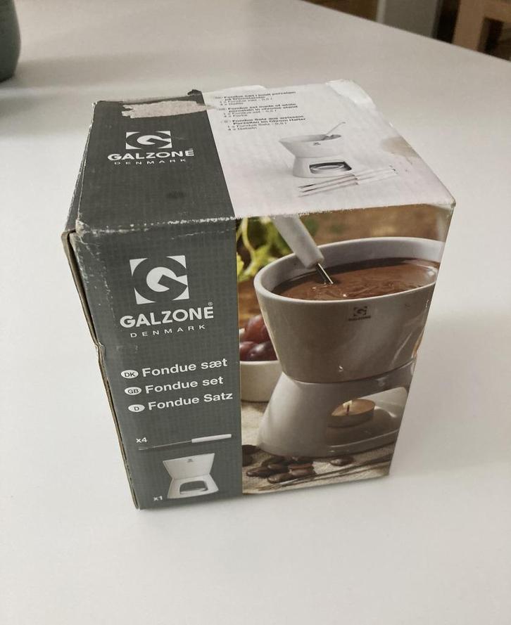 Chocoladefondue set NIEUW, Elektronische apparatuur, Fonduesets, Nieuw, Fondueset, Waxinelicht, Ophalen