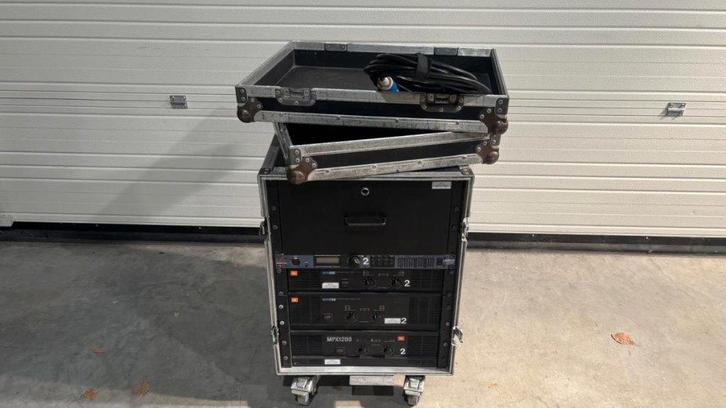 Versterkerrack JBL 1x MPA600 + 1x MPA1100 + DBX DriveRack PA, Musique & Instruments, Amplis | Clavier, Moniteur & Sono, Enlèvement