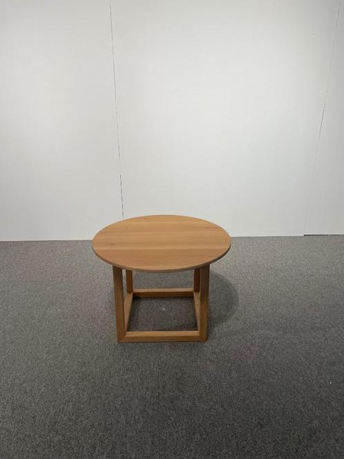 Houte Bijzettafel, Huis en Inrichting, Tafels | Bijzettafels, Nieuw, Rond, Hout, Ophalen