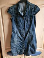 Donkerblauwe jeansjurk met knopen , maat 42, Taille 42/44 (L), Enlèvement ou Envoi, Au-dessus du genou, Comme neuf
