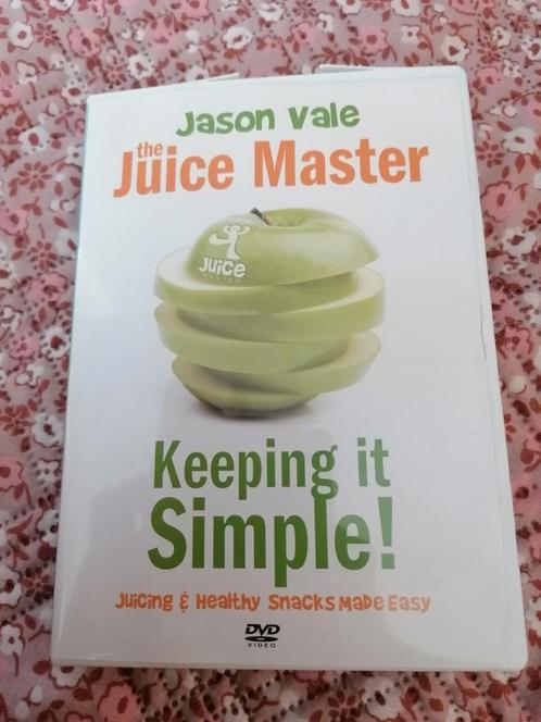 Jason Vale : the juice master keeping it simple!, CD & DVD, DVD | Sport & Fitness, Utilisé, Cours ou Instructions, Yoga, Fitness ou Danse