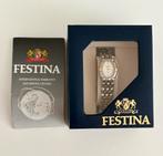 Jolie montre Festina vintage avec bracelet plaqué or, Ophalen of Verzenden, Zo goed als nieuw, Goud, Goud