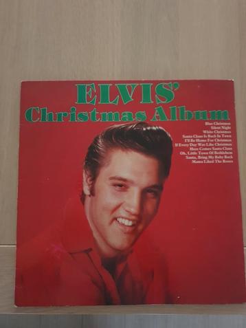 Elvis christmas album , vinyl LP disponible aux enchères