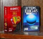 twee vhs-c cassettes, TV, Hi-fi & Vidéo, Caméscopes analogiques, VHS-C ou SVHS-C, Cassette (vidéo), Enlèvement