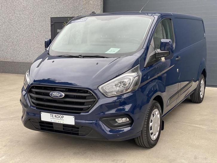 Ford Transit Custom AUTOMAAT L2-airco-GPS-23900+BTW, Auto's, Bestelwagens en Lichte vracht, Bedrijf, ABS, Airbags, Airconditioning