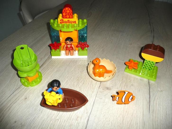 DUPLO set met Nemo & Dino, Kinderen en Baby's, Speelgoed | Duplo en Lego, Zo goed als nieuw, Duplo, Ophalen of Verzenden