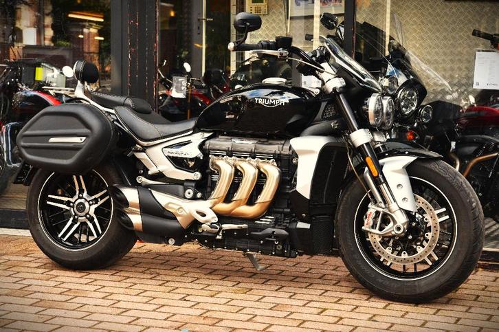 TRIUMPH 2500 ROCKET 3 GT ***MOTOVERTE.BE***, Motoren, Motoren | Triumph, Bedrijf, Toermotor, 3 cilinders, Handvatverwarming, Ophalen