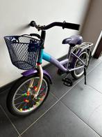 Paarse meisjesfiets 16 inch met terugtraprem, Fietsen en Brommers, Ophalen, Gebruikt, 16 inch