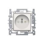 Niko prise électrique blanche, Doe-het-zelf en Bouw, Ophalen of Verzenden, Nieuw, Stekker