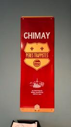 Chimay plaque émaillée 35/98, Comme neuf
