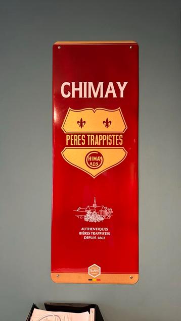 Chimay plaque émaillée 35/98