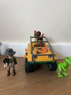 Playmobil dinosaur safari avec 3 personnages et dinosaur, Gebruikt