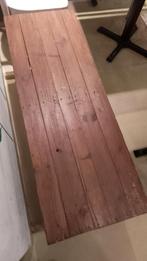 Houten banken -  4 stuks, Ophalen, Hout