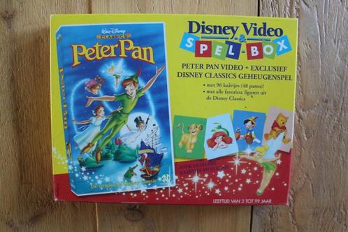 DISNEY Video en Spel-box Peter Pan, Verzamelen, Disney, Zo goed als nieuw, Overige typen, Ophalen of Verzenden