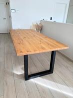 Eikenhout tafel, Huis en Inrichting, Ophalen, 100 tot 150 cm, Eikenhout, 200 cm of meer