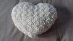 CADEAU DE SAINT-VALENTIN (coussin), Maison & Meubles, Accessoires pour la Maison | Coussins, Enlèvement ou Envoi, Comme neuf, Blanc