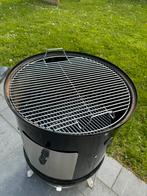 Weber Smokey Mountain 47cm, Jardin & Terrasse, Barbecues au charbon de bois, Utilisé, Enlèvement ou Envoi