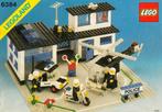 Lego Vintage 6384 - Politiestation (1983), Ensemble complet, Lego, Utilisé, Envoi