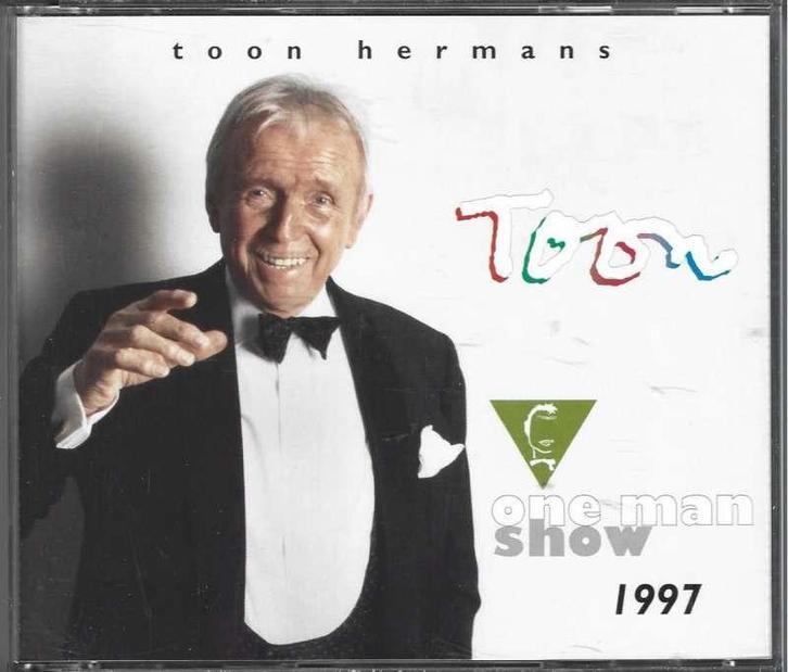 2 CD Toon Hermans – One Man Show 1997, CD & DVD, CD | Néerlandophone, Comme neuf, Bande Originale ou Comédie musicale, Enlèvement ou Envoi