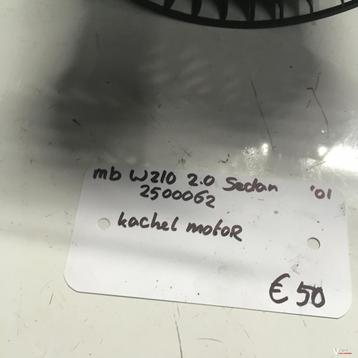 Mercedes W210 2001  sedan   2500062    Kachelmotor beschikbaar voor biedingen