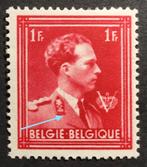 1944. LEOPOLD lll. OBP 690-Cu. MNH. Verticale streep., Postzegels en Munten, Postzegels | Europa | België, Koninklijk huis, Orginele gom
