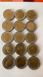 Lot van 15 munten van 5 Rand Zuid-Afrika 2008 wereld, Postzegels en Munten, Munten | Afrika, Zuid-Afrika