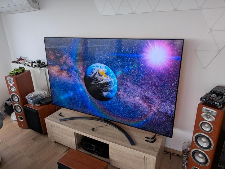 LG 86" Inch QNED 4K@120FPS Media/Gaming TV 86QNED916PA, Audio, Tv en Foto, Televisies, Gebruikt, QLED, 100 cm of meer, 4k (UHD)
