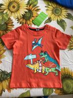 Nieuw T shirt met dino's ( beach ) - Maat 86, Kinderen en Baby's, Babykleding | Maat 86, Nieuw, Shirtje of Longsleeve, Ophalen of Verzenden