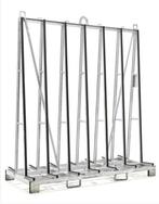 Gebruikte Glasbokken glastransportcontainer dubbelzijdige, Enlèvement, Utilisé