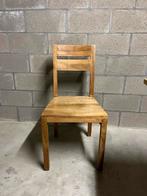 8 taek stoelen, Huis en Inrichting, Ophalen, Gebruikt, Bruin, Vijf, Zes of meer stoelen