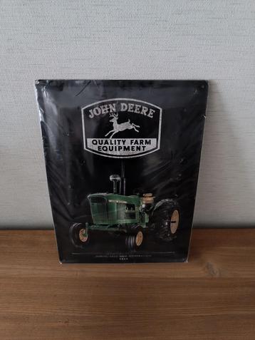 Nieuw Blikken Bord van JOHN DEERE Tractor Model 1964 beschikbaar voor biedingen