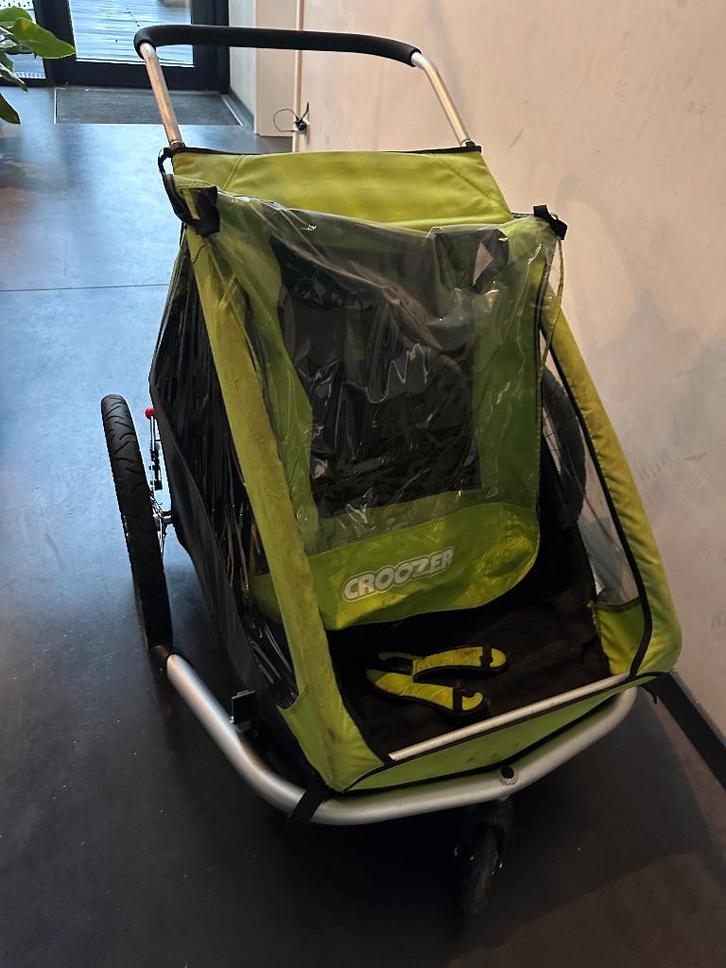 Remorque à vélo Croozer, Vélos & Vélomoteurs, Accessoires vélo | Remorques, Comme neuf, Remorque pour enfant, 40 à 60 kg, Pliable