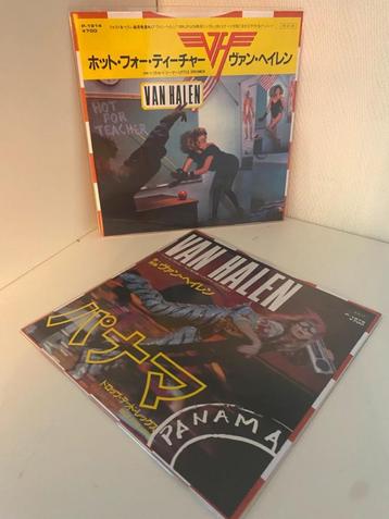 Van Halen - Japanese singles 12 & 13 beschikbaar voor biedingen