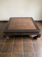 Gratis vierkante salontafel 1,20m, Huis en Inrichting, Ophalen, Zo goed als nieuw