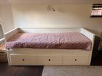 1 persoonsbed wat naar 2 persoons gemaakt kan maken, Huis en Inrichting, Slaapkamer | Complete slaapkamers, Ophalen, Zo goed als nieuw