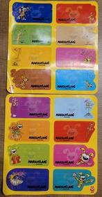 16 stickers/ etiketten: Marsupilami, Collections, Personnages de BD, Comme neuf, Enlèvement ou Envoi