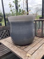 Grijs geglazuurde potten ( Sempre ), Jardin & Terrasse, Pots de fleurs, 25 à 40 cm, Intérieur, Terracotta, Rond
