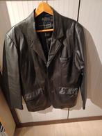 Echte leren heren jas maat 50, Kleding | Heren, Jassen | Zomer, Ophalen, Zo goed als nieuw, Maat 48/50 (M)