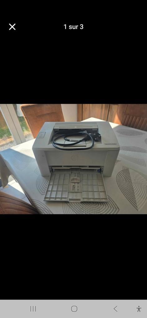 Imprimante laser HP Pro M102W, Informatique & Logiciels, Imprimantes, Utilisé, Imprimante, Imprimante laser, Sans fil, Wi-Fi intégré