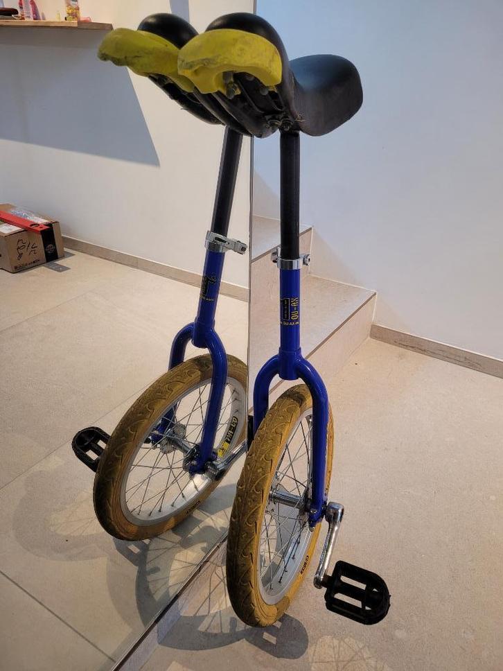 Eenwieler 12" qu-ax, Fietsen en Brommers, Fietsen | Eenwielers, Gebruikt, Ophalen