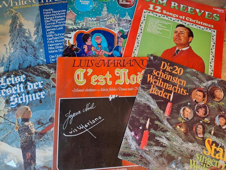 Lot 40 x Lp's Vinyl - Christmas / Kerstmis / Noël, Cd's en Dvd's, Vinyl | Pop, Gebruikt, 1960 tot 1980, 12 inch, Ophalen of Verzenden