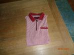 Ted Baker Polo / Rood -Wit gestreept/maat L, Maat 52/54 (L), Ted baker, Ophalen of Verzenden, Zo goed als nieuw