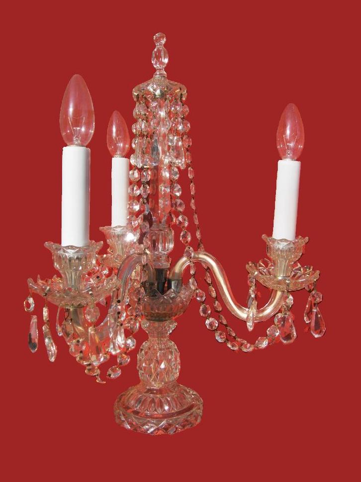 Mooie Marie Antionette kristal belletjeslamp 1900/1920., Antiek en Kunst, Antiek | Verlichting, Ophalen