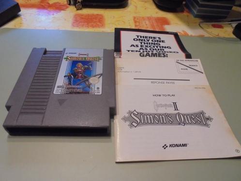 Nintendo NES Castlevania II Simon's Quest (orig), Games en Spelcomputers, Games | Nintendo Super NES, Gebruikt, Verzenden