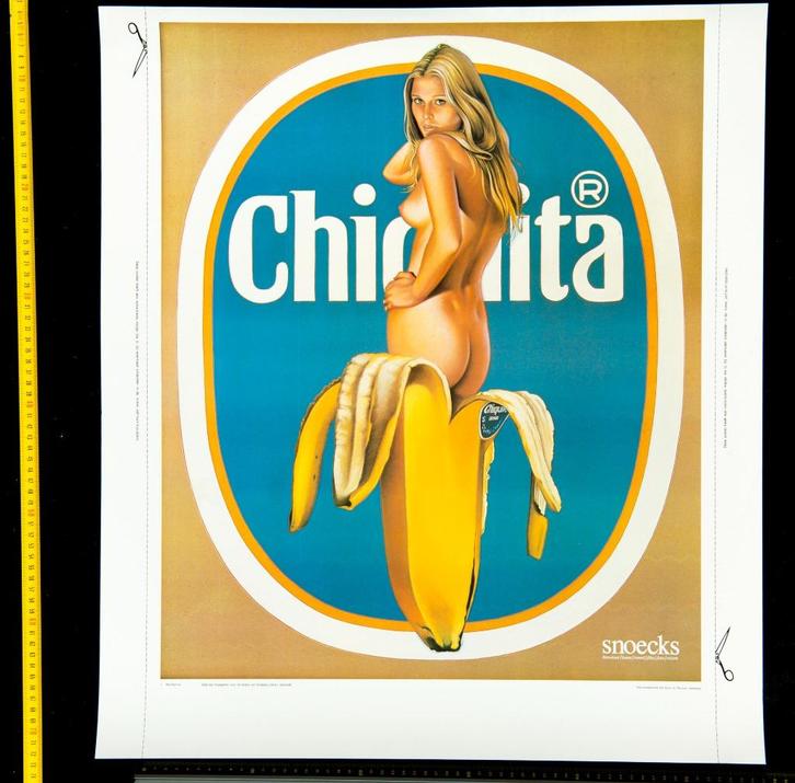 Snoecks Poster Mel Ramos, Collections, Posters & Affiches, Comme neuf, Autres sujets/thèmes, A1 jusqu'à A3, Rectangulaire vertical